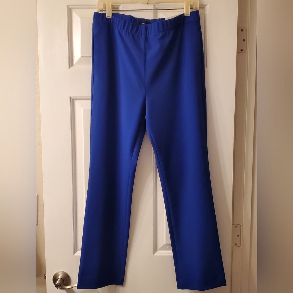 NWT Ann Taylor, Blue, High-rise Ankle Pant